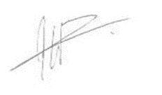 Derek Wright Signature