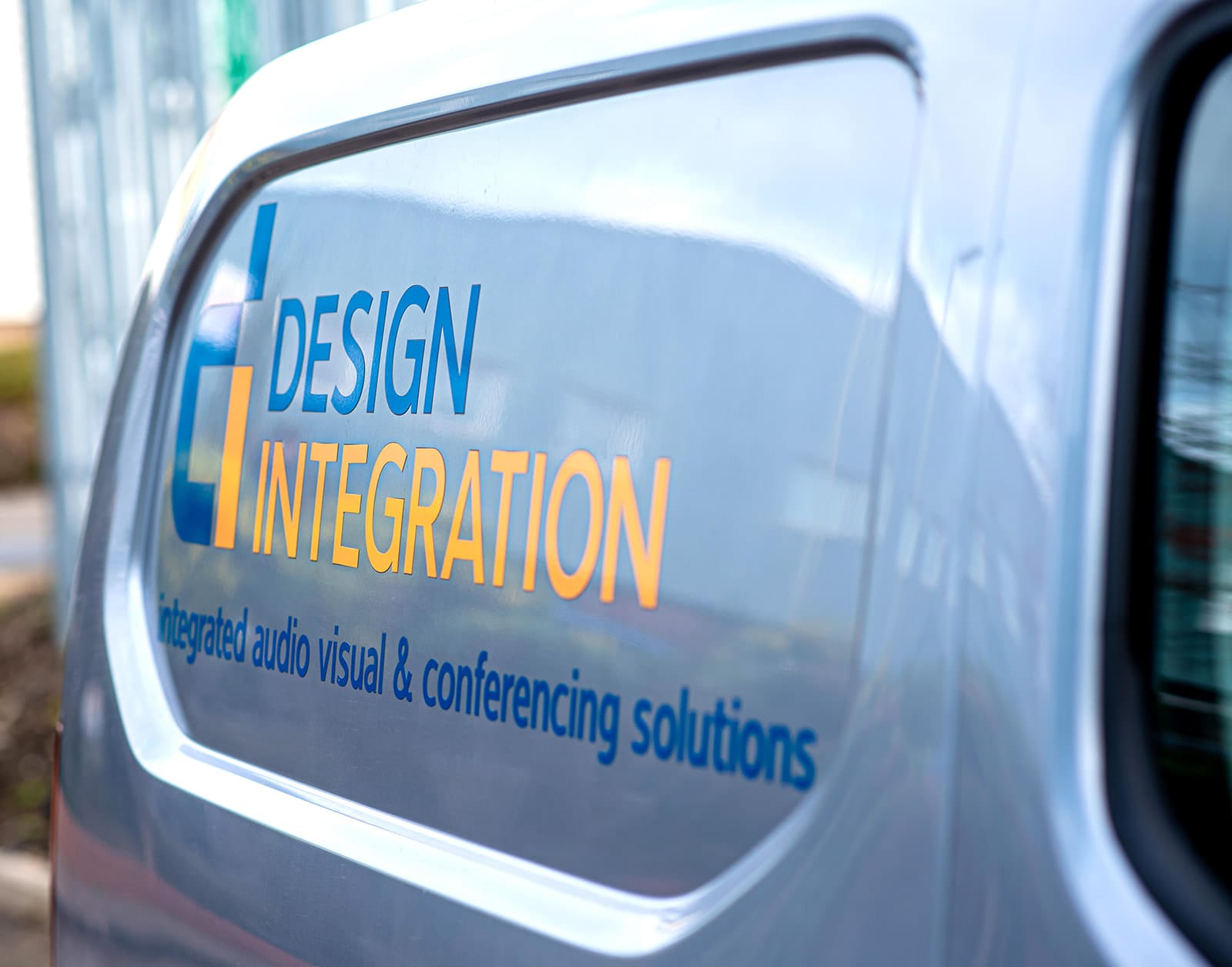 Design Integration branded vans with integrated audio visual and conferencing solutions